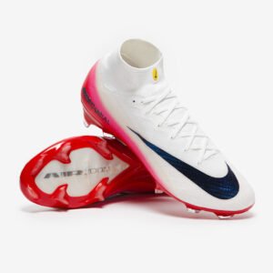 Nike Air Zoom Mercurial Superfly X Elite FG – White & Red